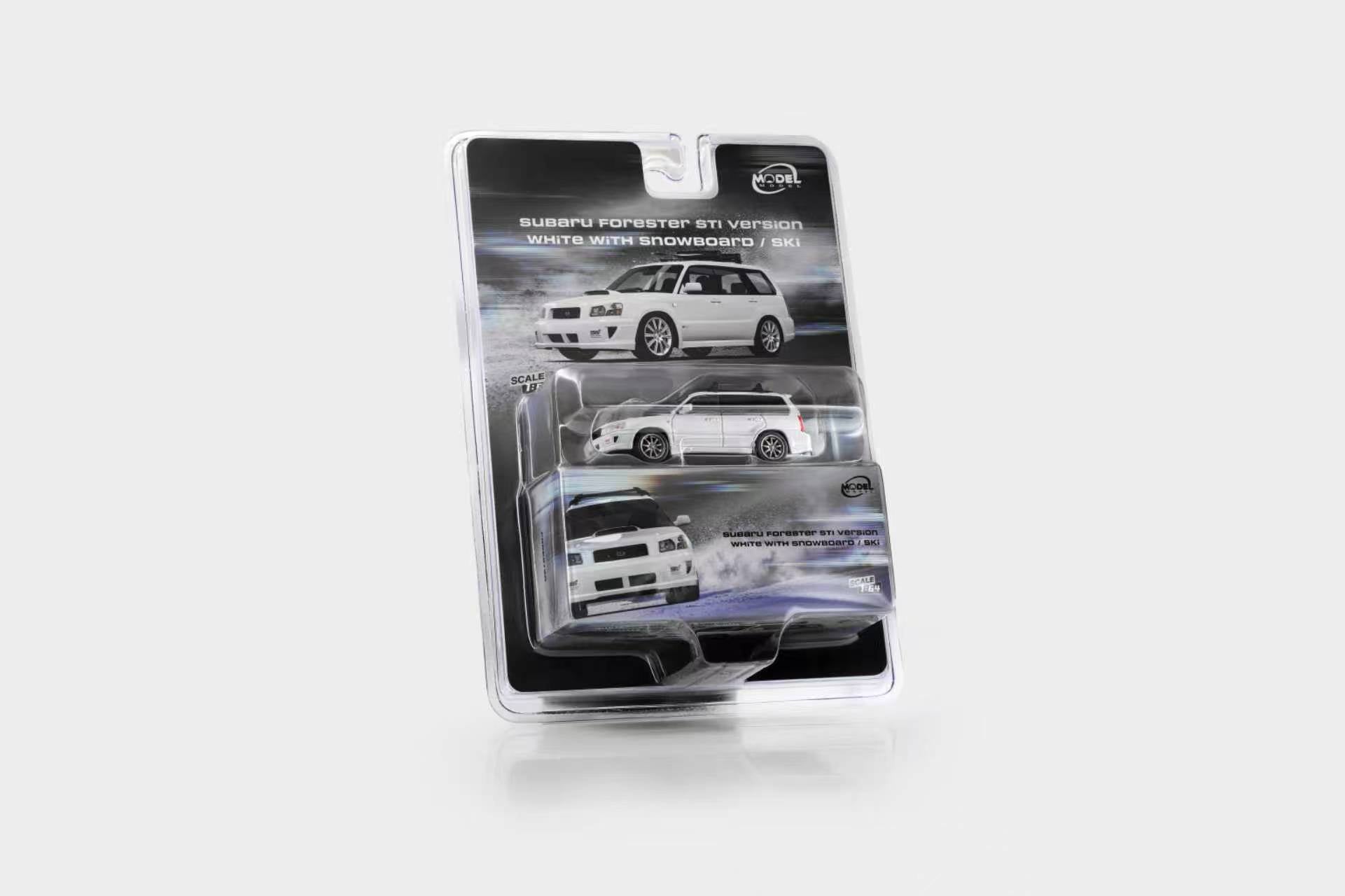 Preorder] Model Model 1:64 Subaru Forester STI Version White MM64