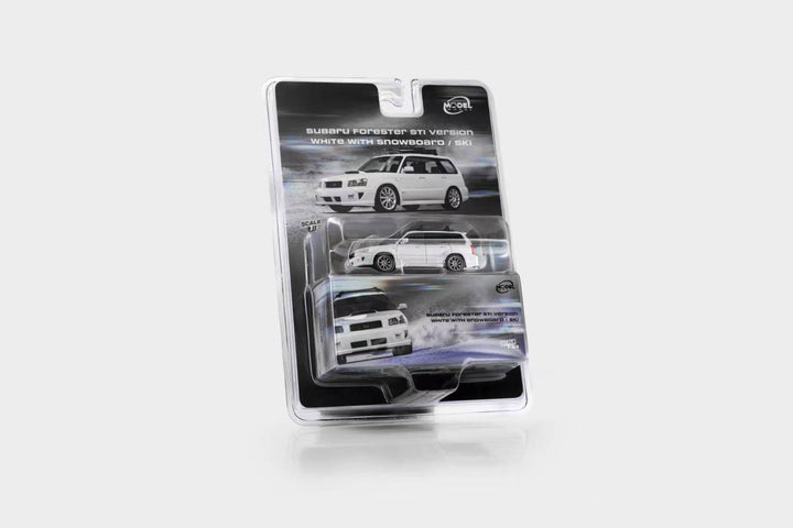 [Preorder] Model Model 1:64 Subaru Forester STI Version White MM64-SG9-003