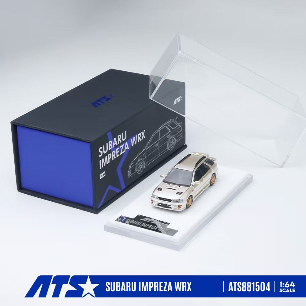 [Preorder] ATS Model 1:64 Subaru IMPREZA WRX (2 Colours) ATS881502/ATS881504