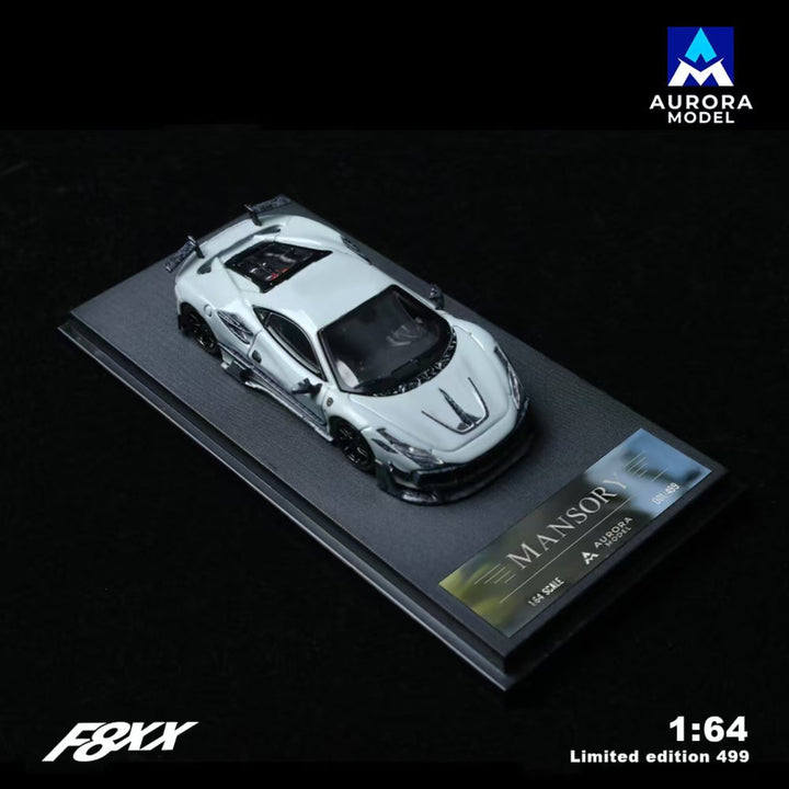 [Preorder] Aurora Model 1:64 Ferrari F8 Tributo Mansory F8XX (4 Versions)