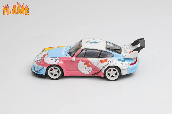 [Preorder] Flame 1:64 Porsche RWB Hello Kitty Livery (2 Verisons)