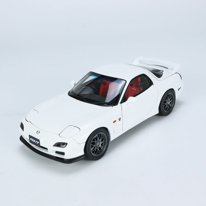 Polar Master 1:18 Mazda RX-7 Spirit R White Diecast Full Open PLM22001-01