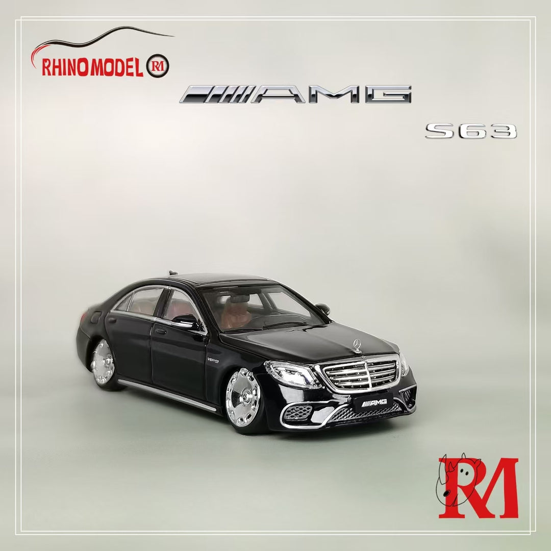 [Preorder] Rhino Model 1:64 Mercedes-Benz S Class 6th Generation W222 AMG S63 (4 Versions)