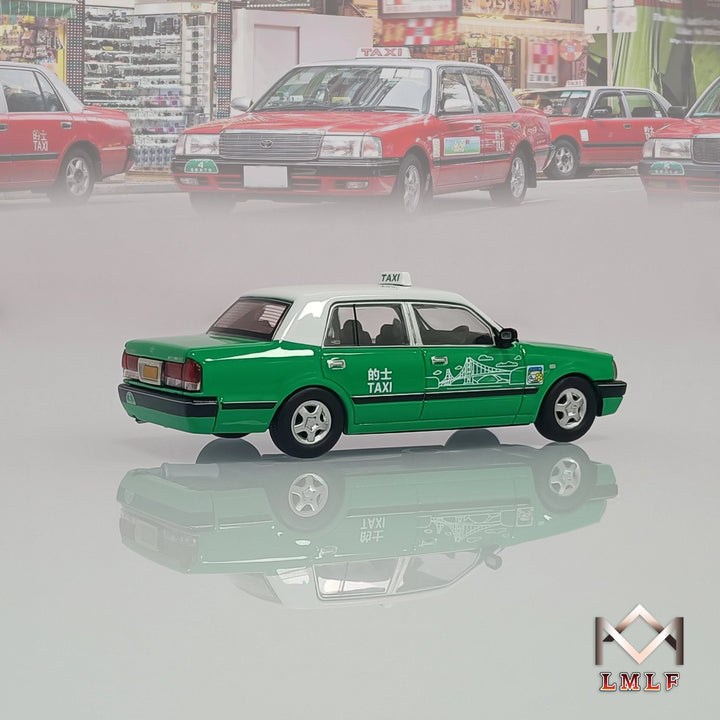 [Preorder] LMLF Model 1:64 Toyota Crown Hong Kong Taxi (3 Colours)