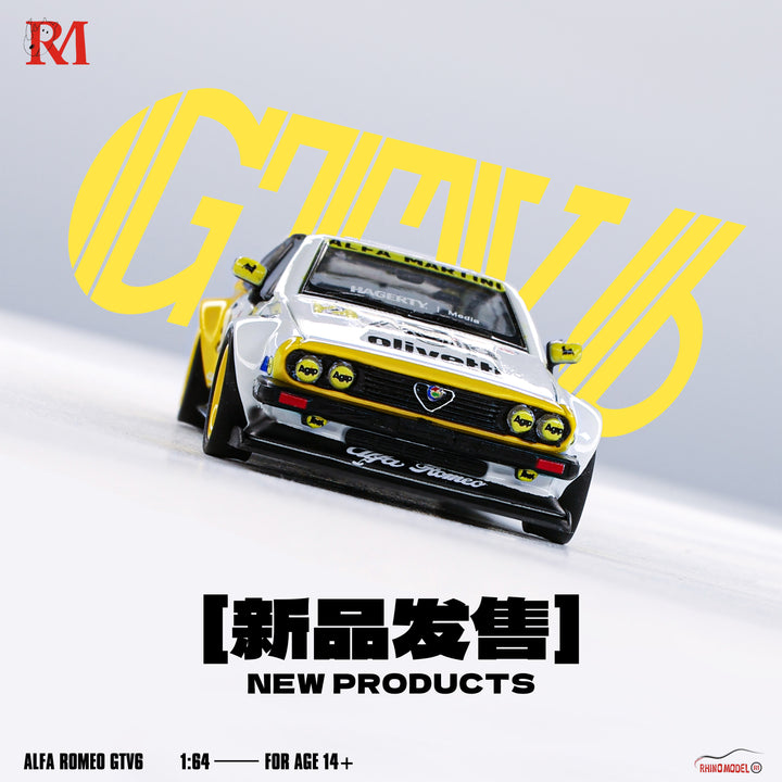[Preorder] Rhino Model 1:64 Alfa Romeo GTV6 Wide-Body Modified