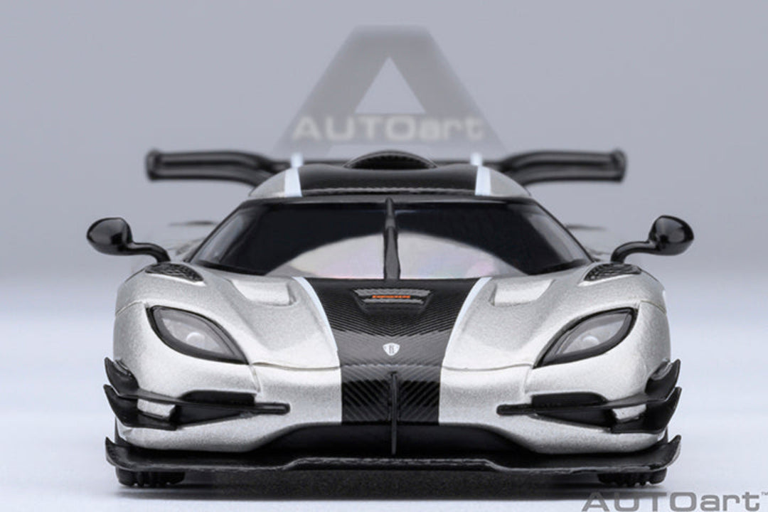 [Preorder] AutoArt 1:64 Koenigsegg One: 1 Moon Grey 20042