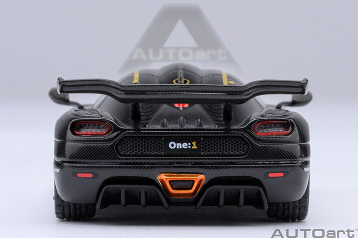 [Preorder] AutoArt 1:64 Koenigsegg One: 1 - Gold Stripes 20043