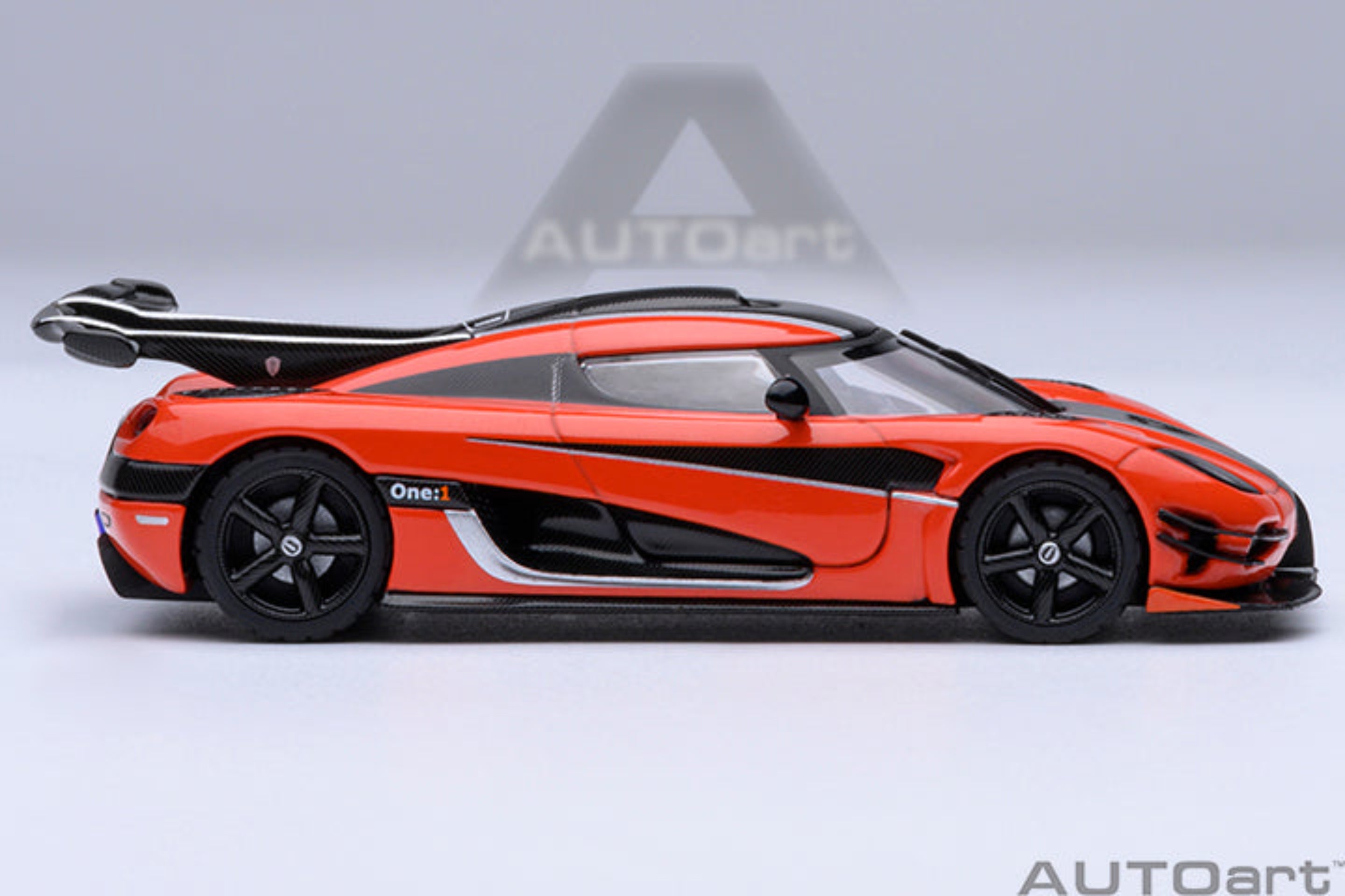 AutoArt 1:64 Koenigsegg One: 1 - Lava Orange 20044 – Horizon Diecast