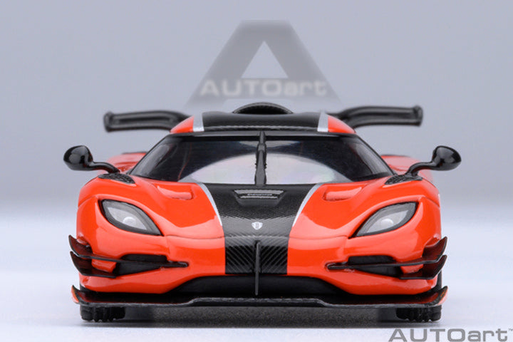 [Preorder] AutoArt 1:64 Koenigsegg One: 1 - Lava Orange 20044