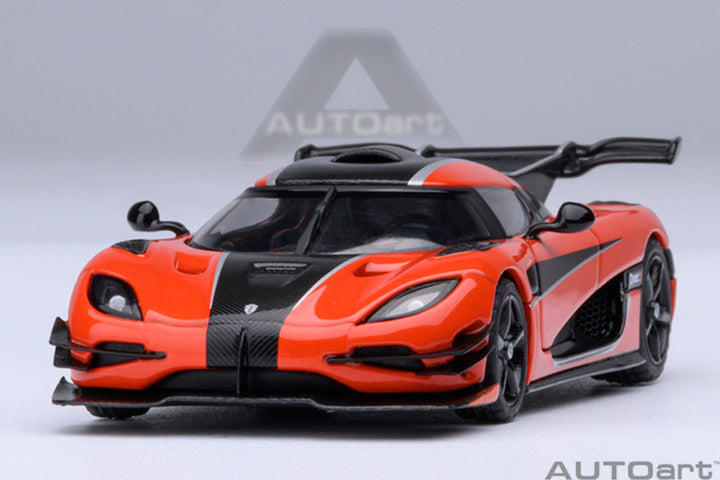 [Preorder] AutoArt 1:64 Koenigsegg One: 1 - Lava Orange 20044