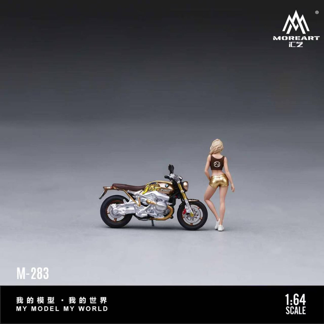 [Preorder] MoreArt 1:64 CANCER DECAL BEAUTY RIDER FIGURE SET MO222283