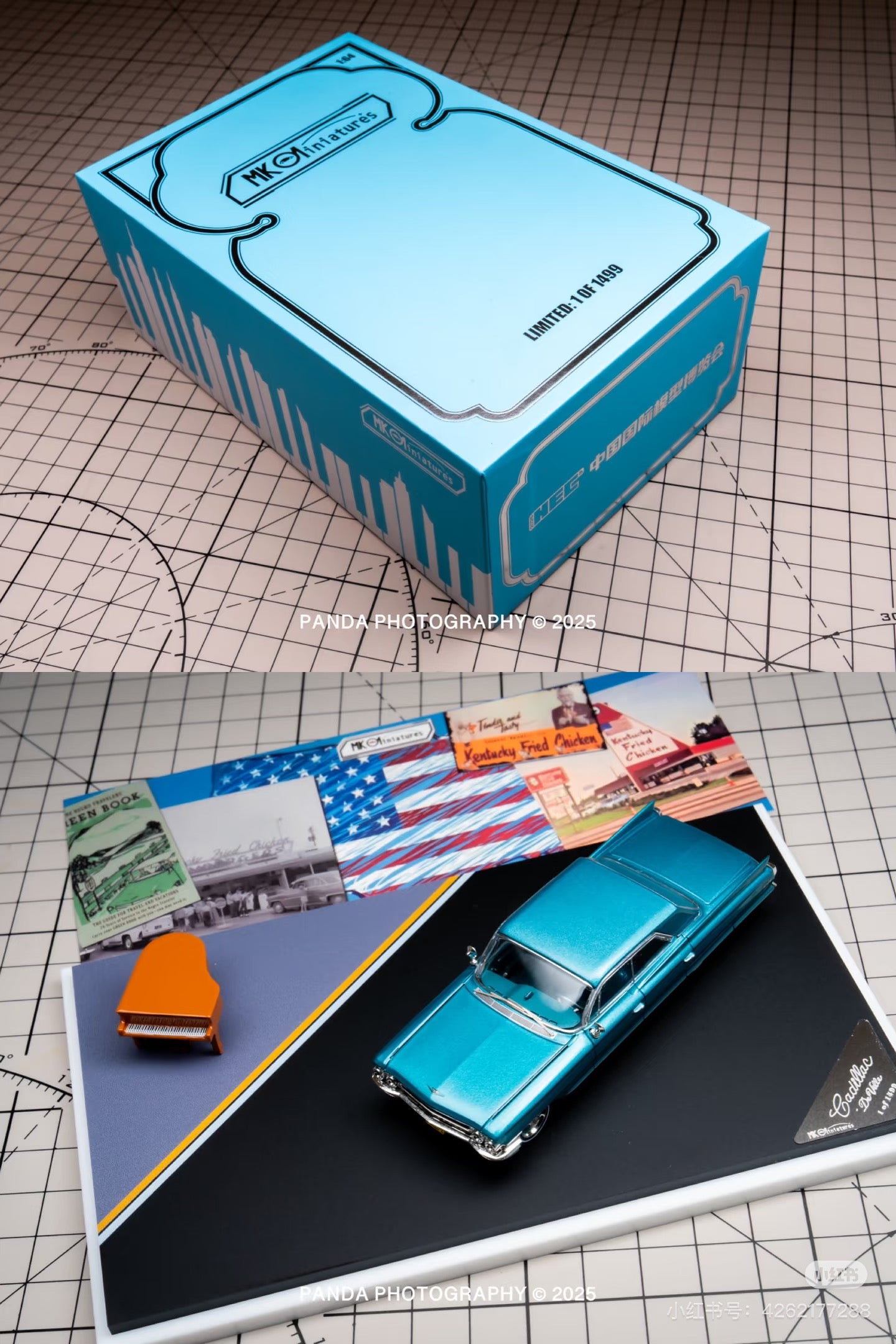 MK Miniatures 1:64 Cadillac DeVille Blue – Horizon Diecast