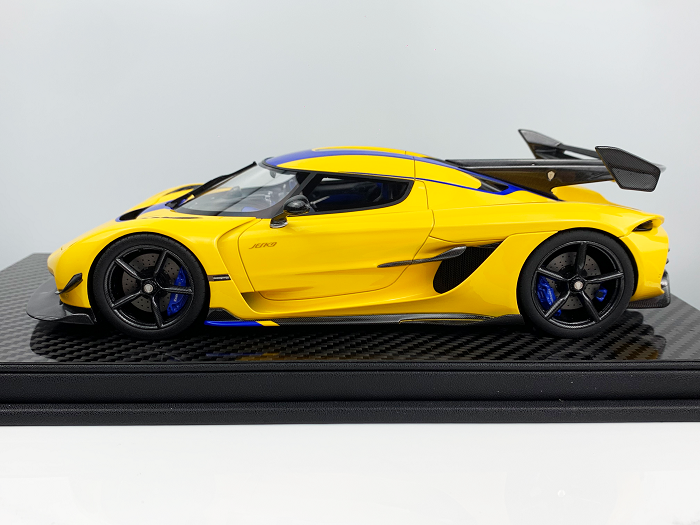 [Preorder] Frontiart 1:18 Koenigsegg Jesko 7336 Swedish Flag Yellow resin