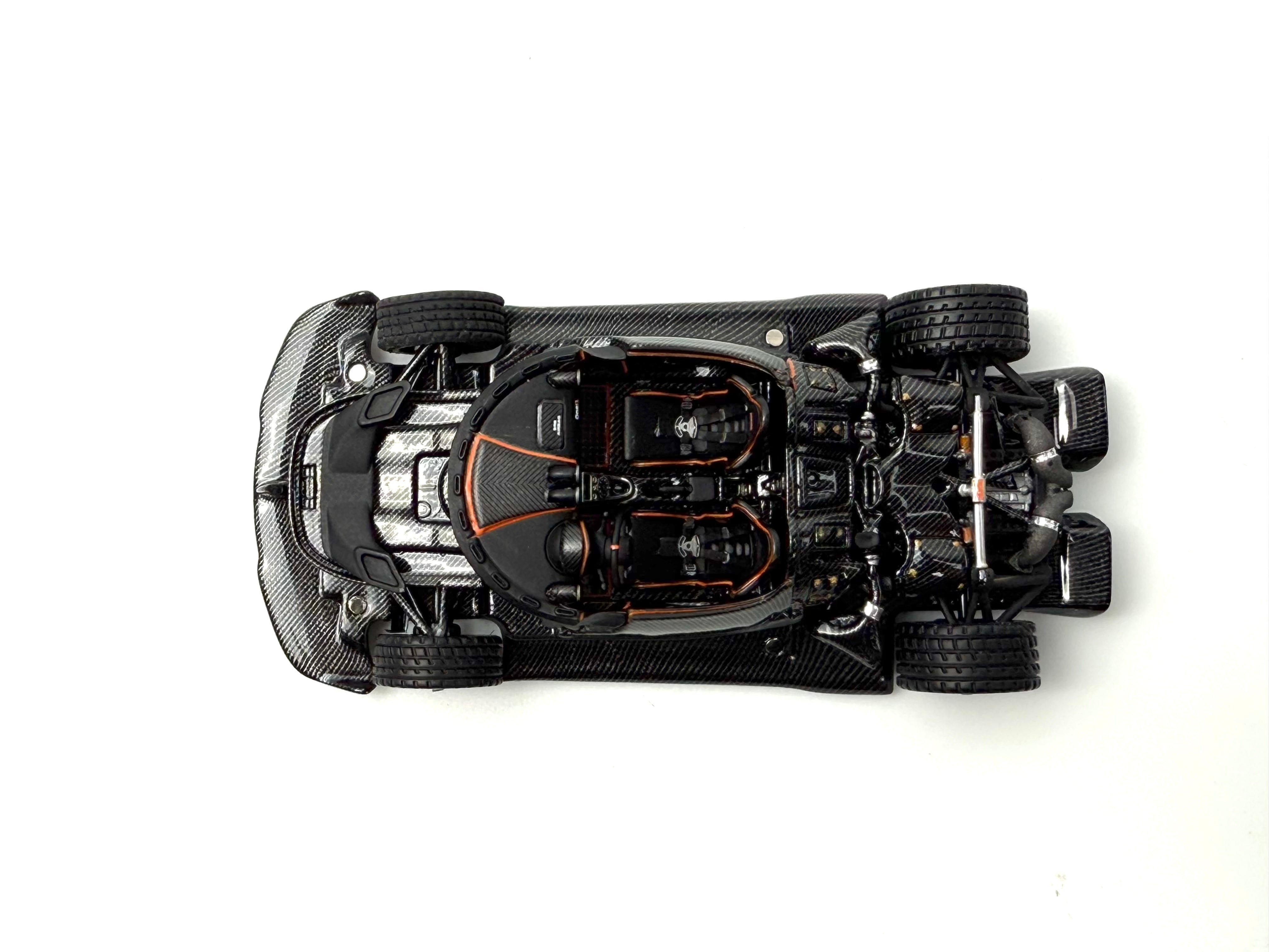 Frontiart 1:64 Koenigsegg One:1 Silver Open Resin Model F150-10