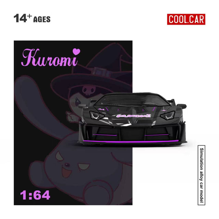 [Preorder] Cool Car 1:64 Lamborghini GTEVO Kuromi CC643838