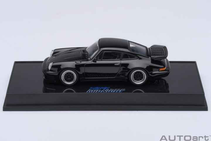 AutoArt 1:64 Porsche 911 (930) Turbo Wangan Midnight “Blackbird” 20636