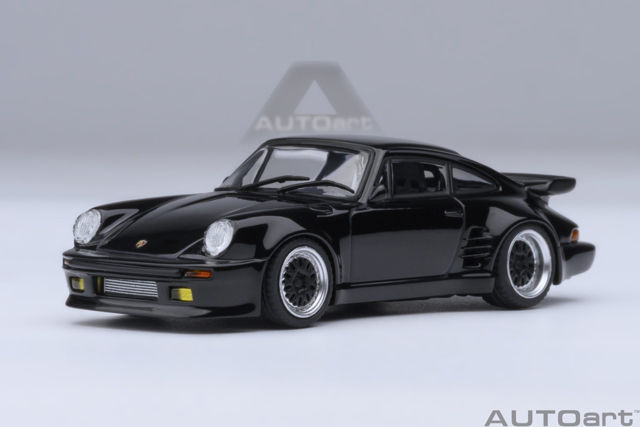 AutoArt 1:64 Porsche 911 (930) Turbo Wangan Midnight “Blackbird