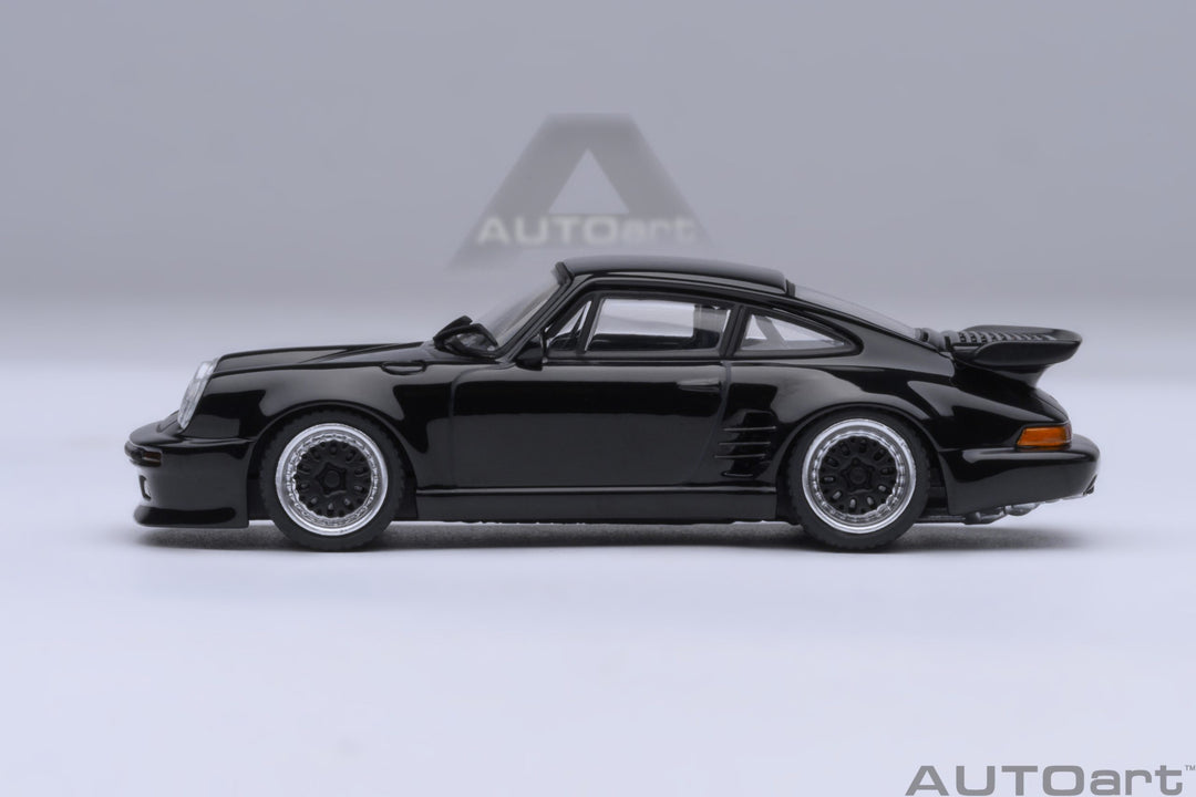 AutoArt 1:64 Porsche 911 (930) Turbo Wangan Midnight “Blackbird” 20636