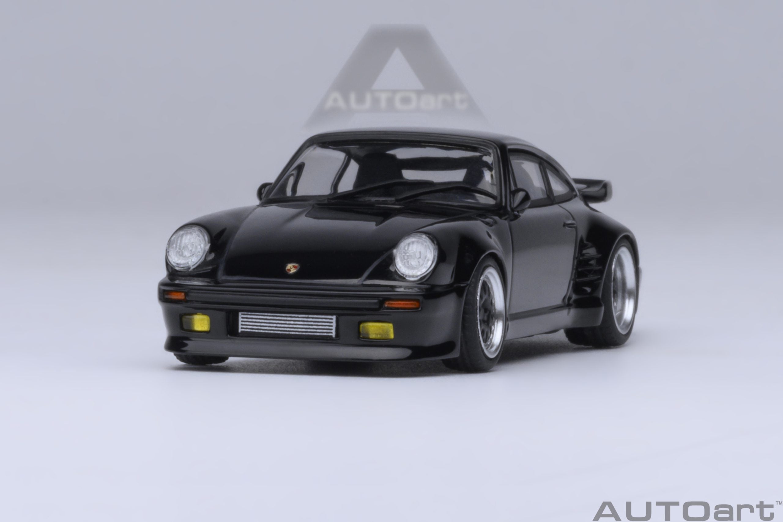 AutoArt 1:64 Porsche 911 (930) Turbo Wangan Midnight “Blackbird