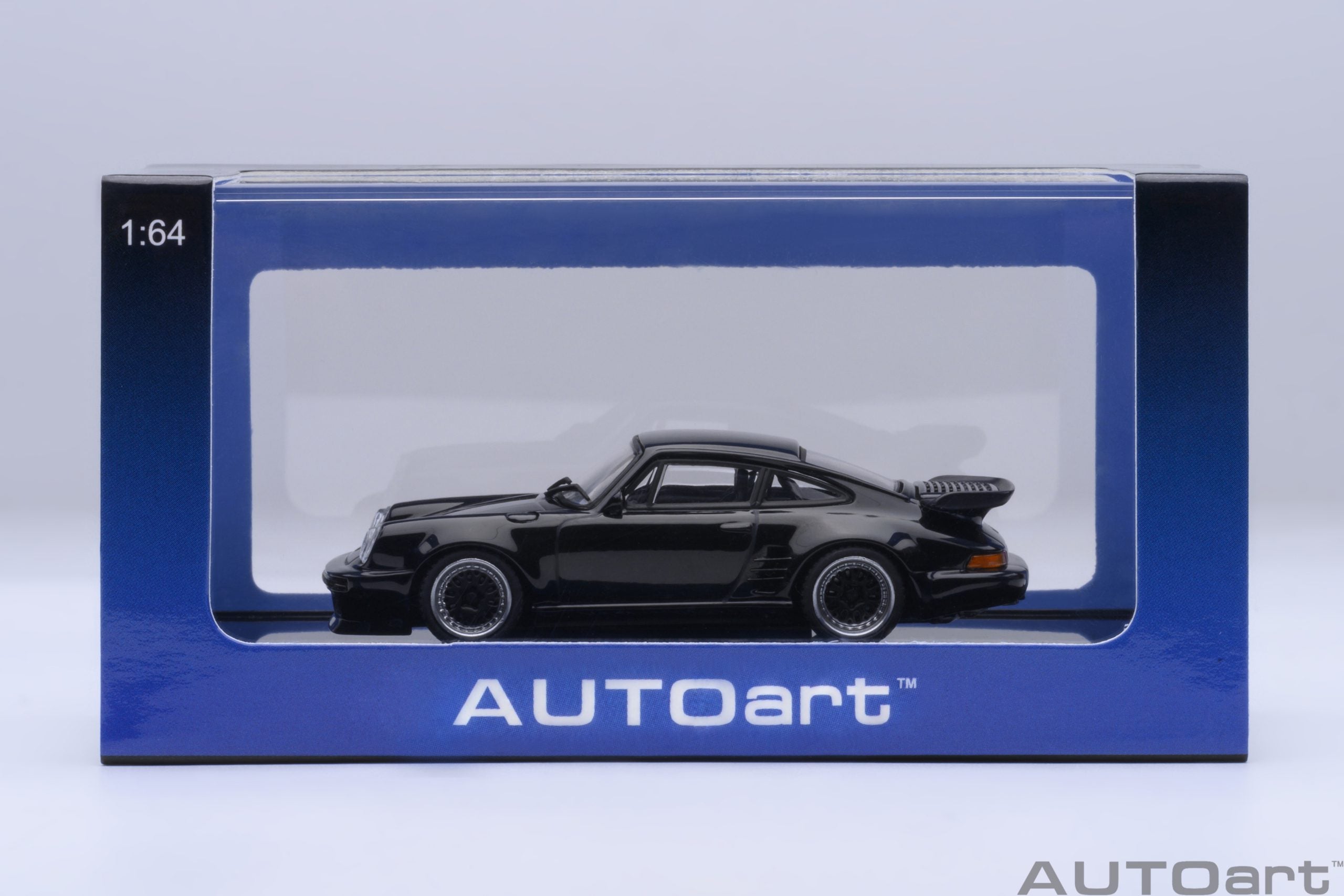 AutoArt 1:64 Porsche 911 (930) Turbo Wangan Midnight “Blackbird
