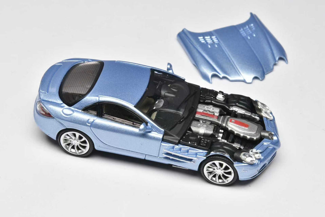 [Preorder] Stance Hunters 1:64 Mercedes Benz SLR McLaren Ice Blue