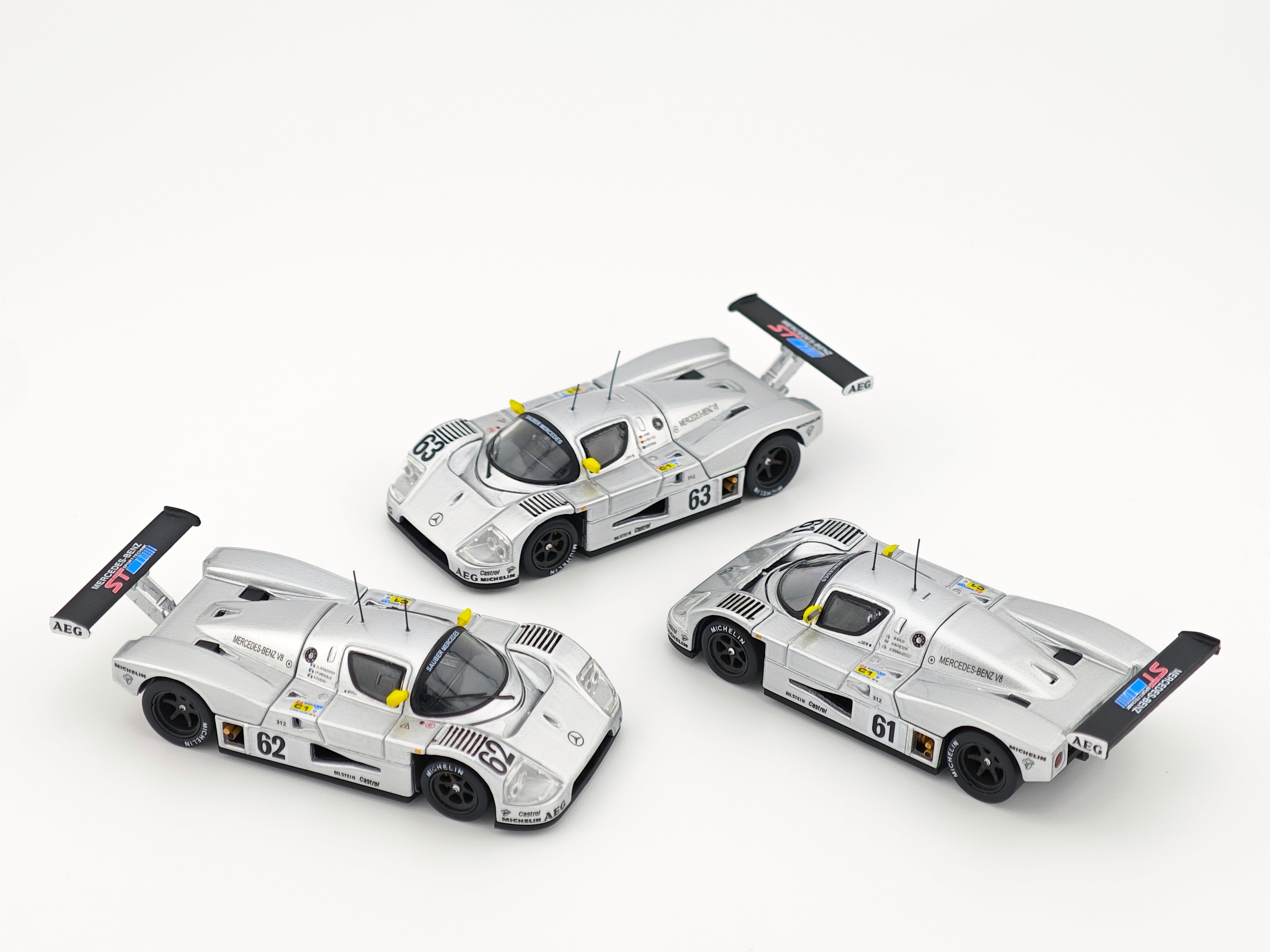 Preorder] YS Model 1:64 Mercedes Benz Sauber C9 (3 Versions