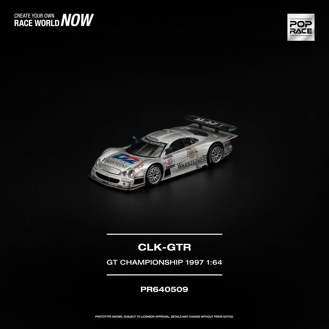 [Preorder] POPRACE 1:64 MERCEDES-BENZ AMG CLK GTR - FIA GT CHAMPIONSHIP 1997 PR640509