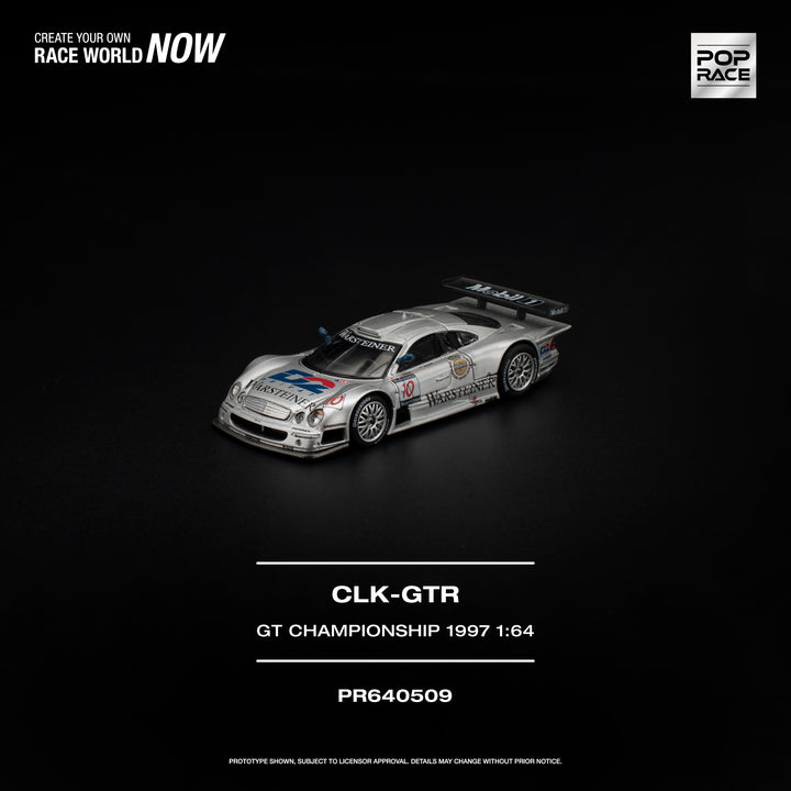 [Preorder] POPRACE 1:64 MERCEDES-BENZ AMG CLK GTR - FIA GT CHAMPIONSHIP 1997 PR640509