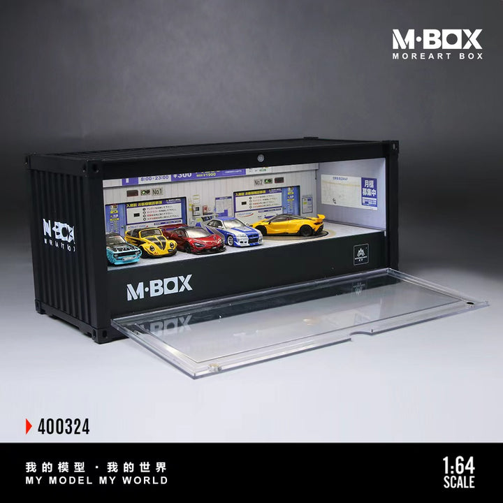 [Preorder] MBOX 1:64 CONTAINER MODEL STORAGE SCENE (2 Versions) MB400323/MB400324