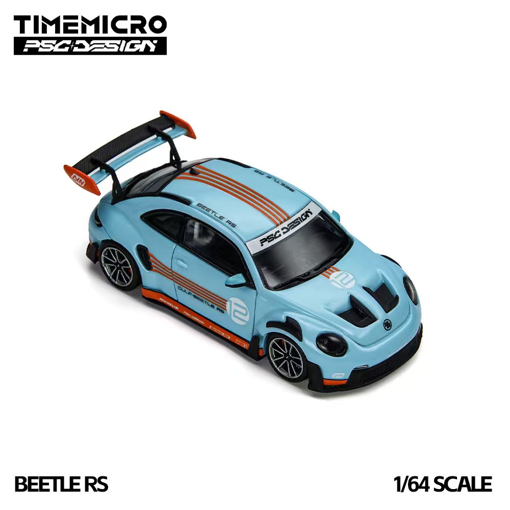 [Preorder] TimeMicro × PSC DESIGN 1:64 Beetle RS Gulf Blue TM647909