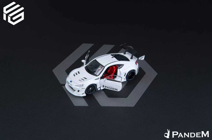 [Preorder] FG 1:64 Subaru BRZ Fully Open Pandem Modified Pearl White
