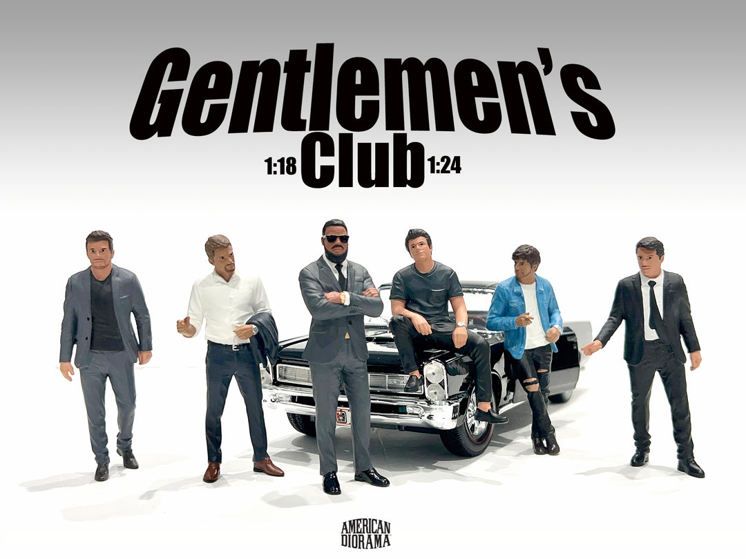 [Preorder] American Diorama 1:18 Gentlemen‘s Club Resin Figures(6 Variants)