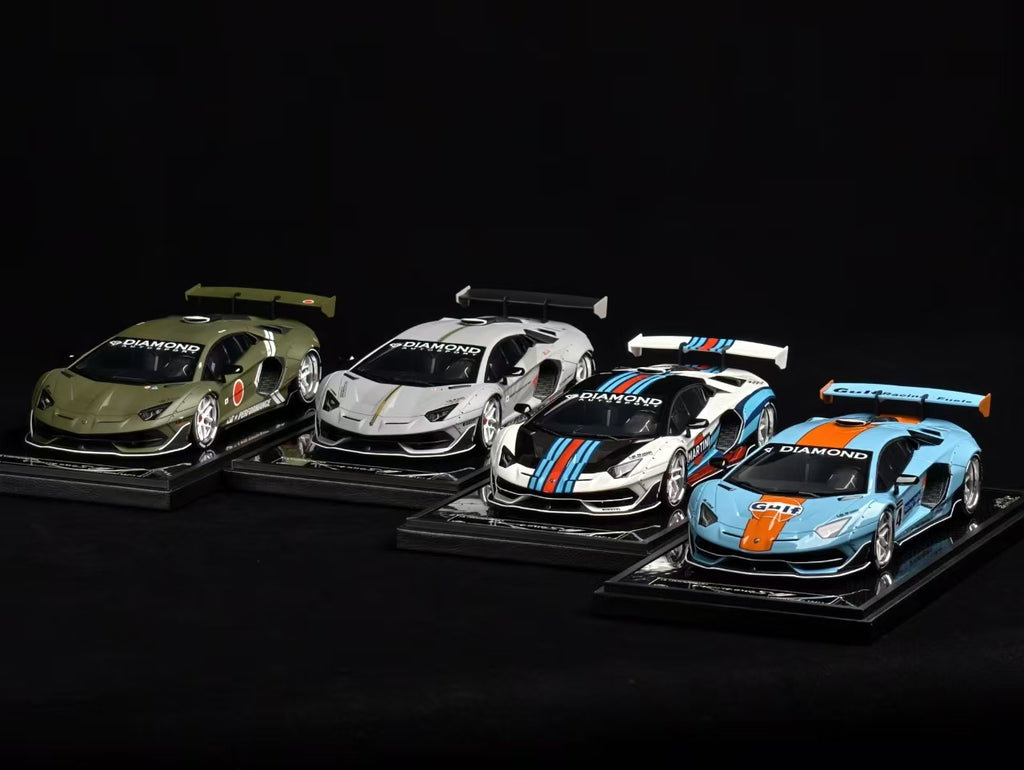 Vip Scale Models 1:18 LBWK Lamborghini Aventador SVJ (4 Colours