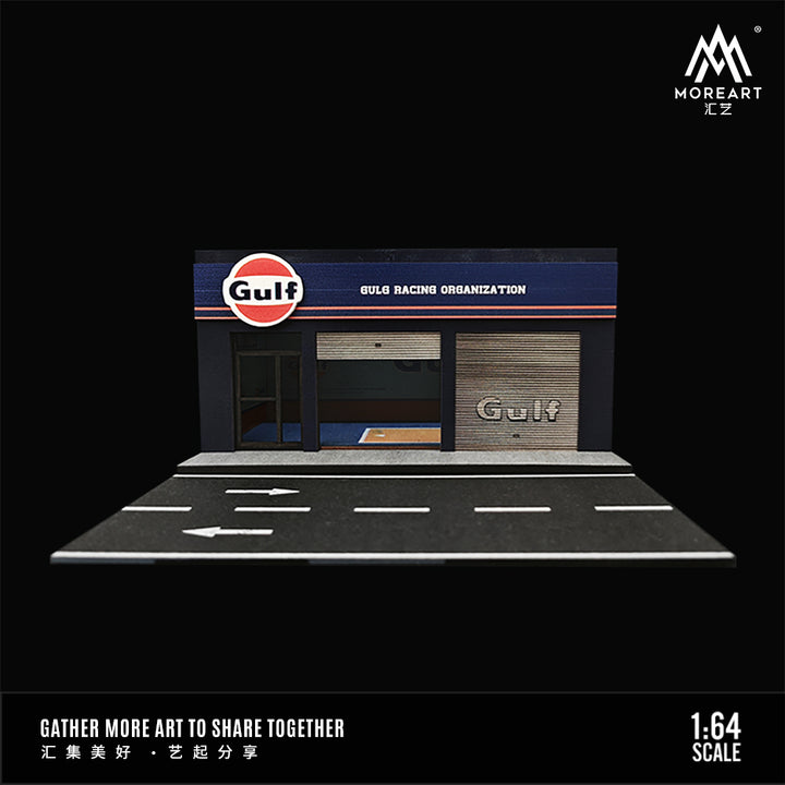 MoreArt 1:64 Maintenance Shop Lighting Version Integrated Scene (3 Variants)