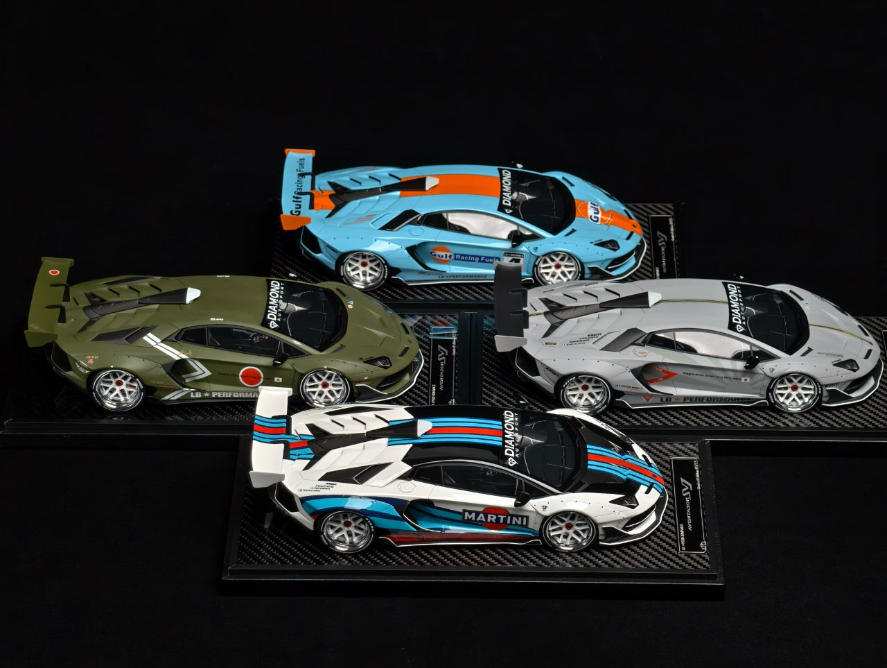 Vip Scale Models 1:18 LBWK Lamborghini Aventador SVJ (4 Colours