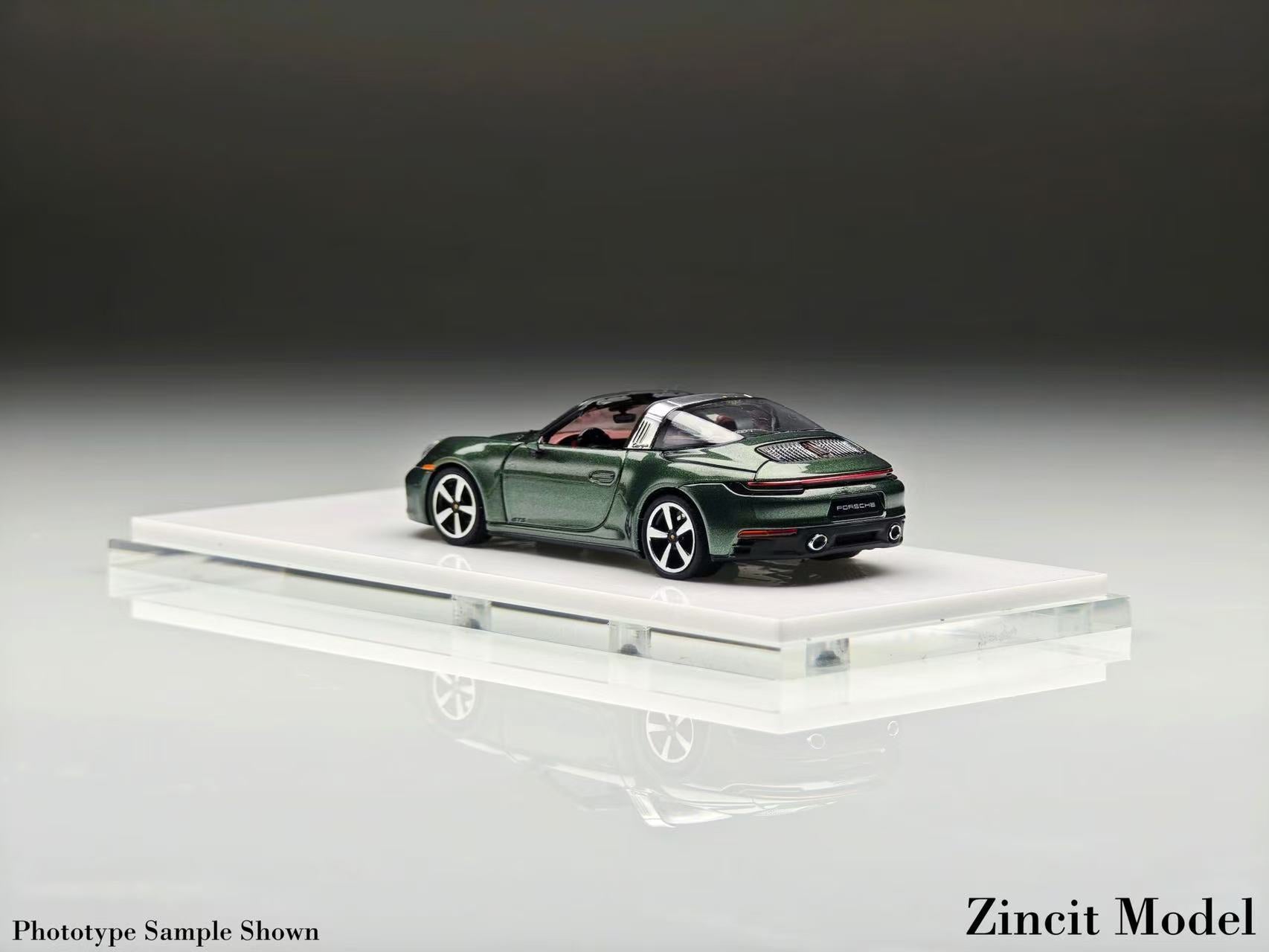 ちぃ　0808 Preorder] Zincit Model 1:64 Porsche 992Targa (4 Colours) – Horizon