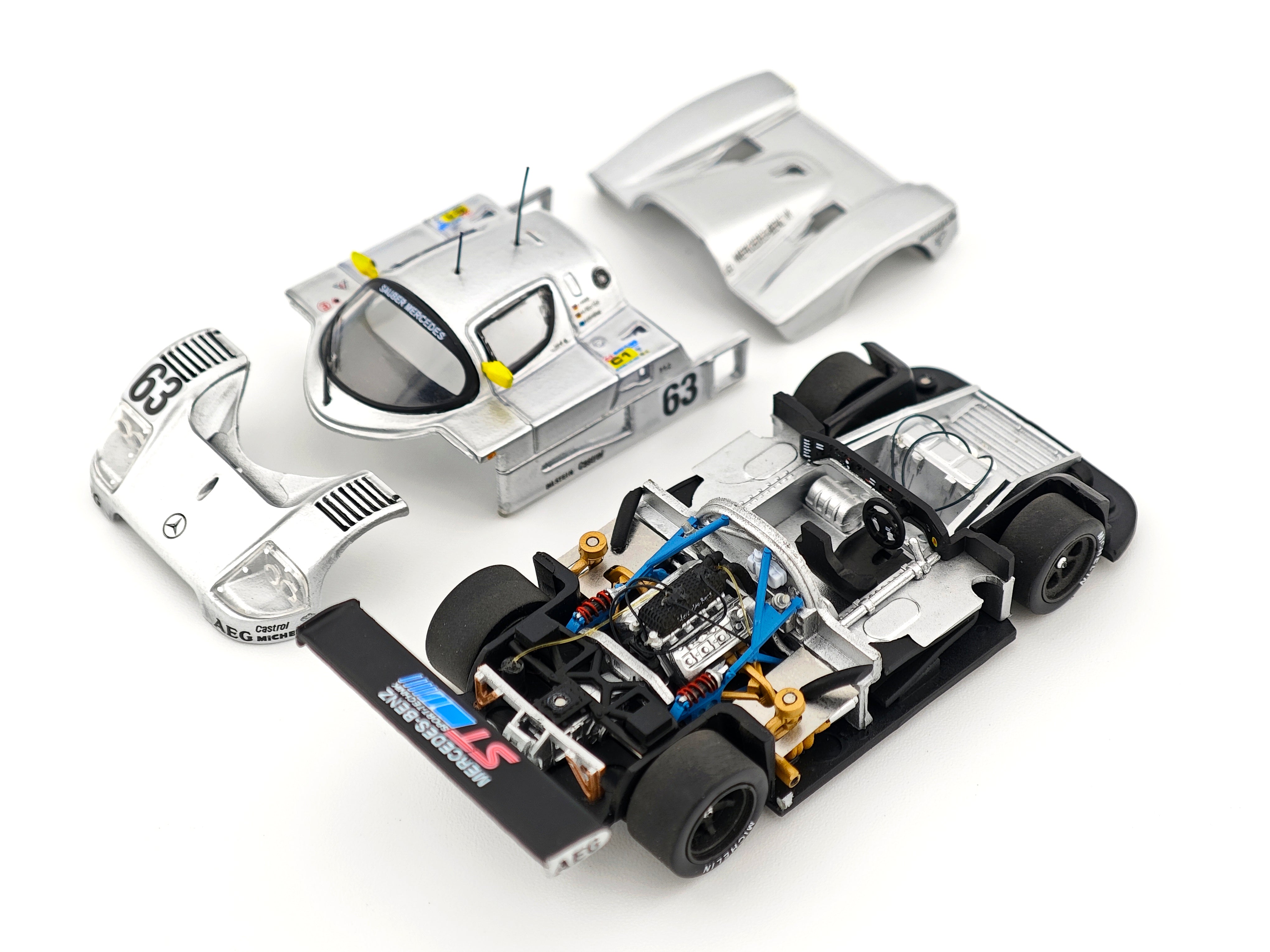 YS Model 1:64 Mercedes Benz Sauber C9 (3 Versions) – Horizon Diecast