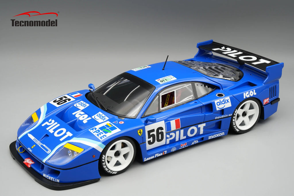 Preorder] Tecnomodel 1:18 Ferrari F40 LM 1996 24H LM Pilot Pen