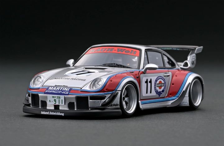 Ignition Model 1:43 RWB 993 Silver/Red IG2169