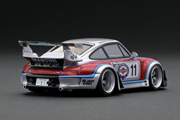 Ignition Model 1:43 RWB 993 Silver/Red IG2169