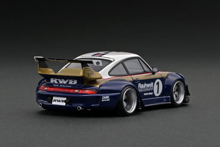 Ignition Model 1:43 RWB 993 White/Gold/Blue IG2171