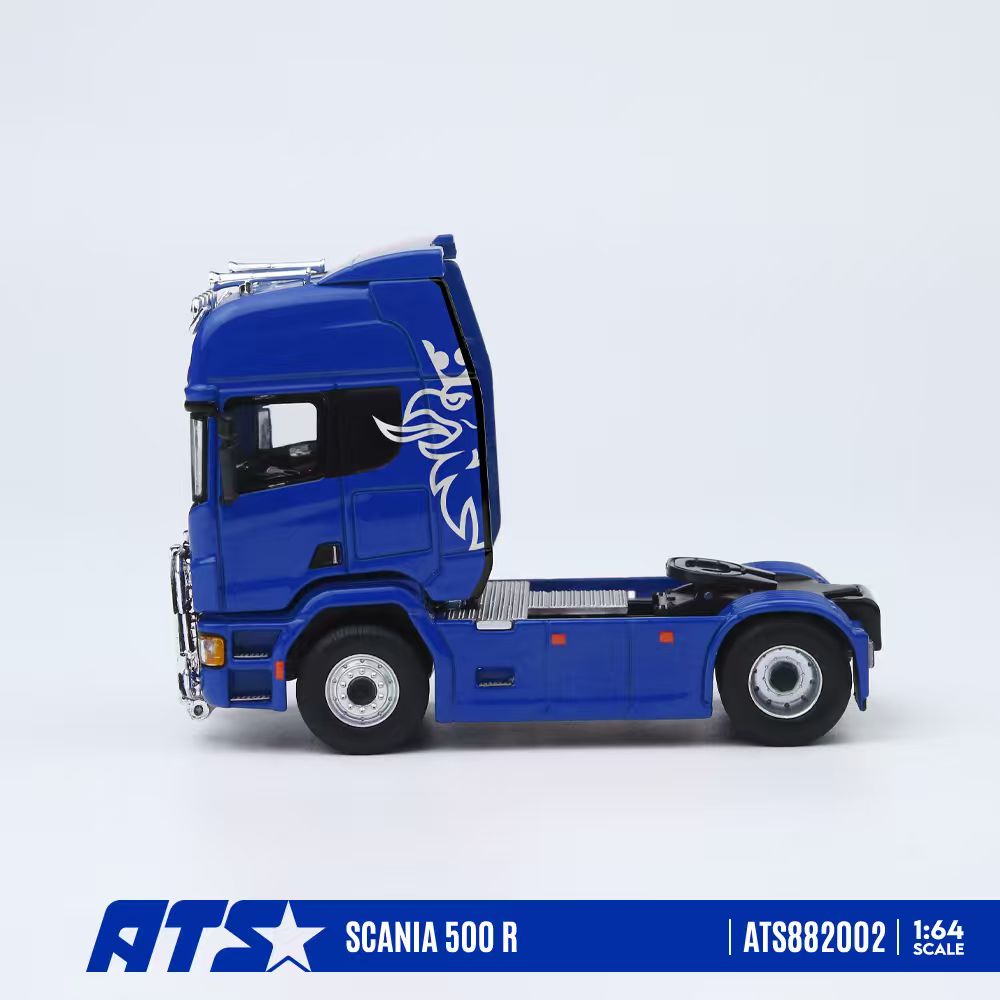 [Preorder] ATS Model 1:64 SCANIA 500 R Blue ATS882002