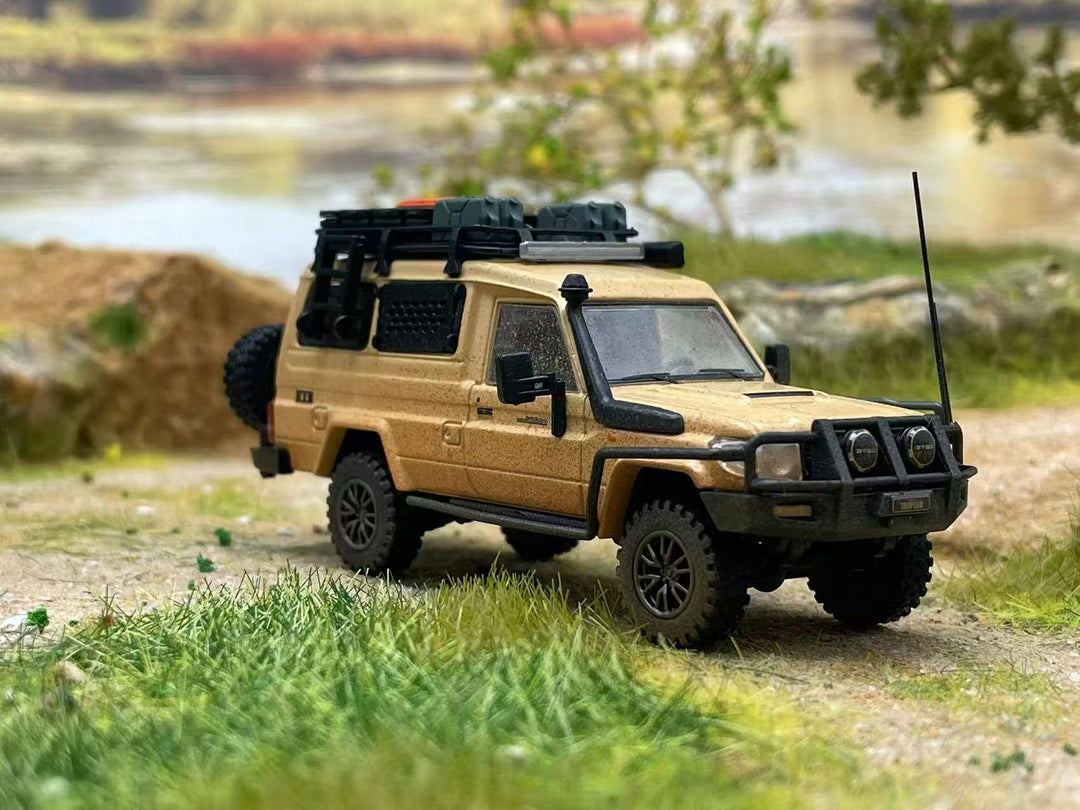 [Preorder] Autobots Models 1:64 Toyota Land Cruiser LC78 Off-road modified version of the troop carrier (3 Versions)