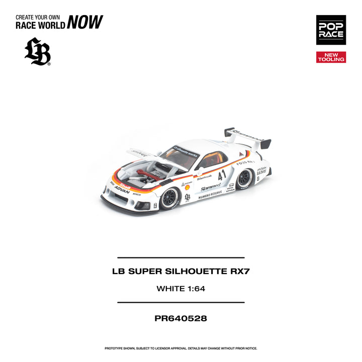 [Preorder] POPRACE 1:64 LB SUPER SILHOUETTE RX7 (FD3S) PR640528