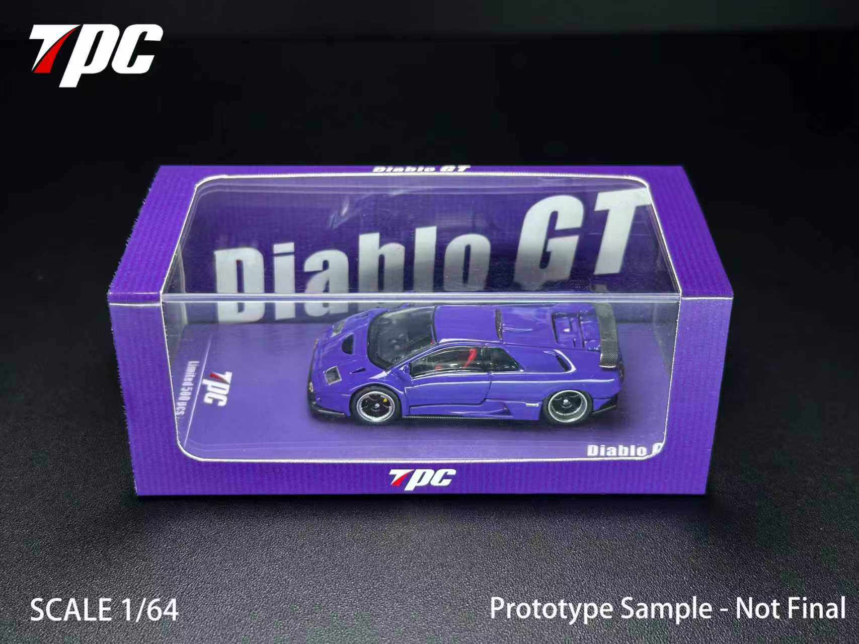 Preorder] TPC 1:64 Lamborghini Diablo SV GT-R Purple – Horizon Diecast