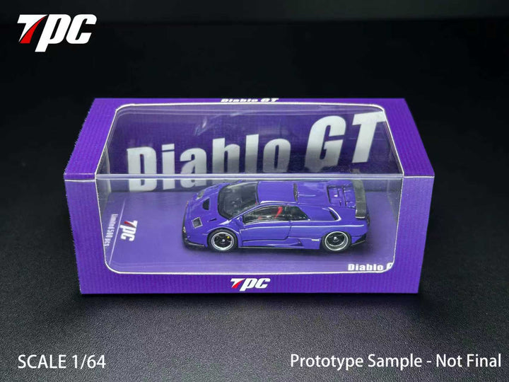 [Preorder] TPC 1:64 Lamborghini Diablo SV GT-R Purple