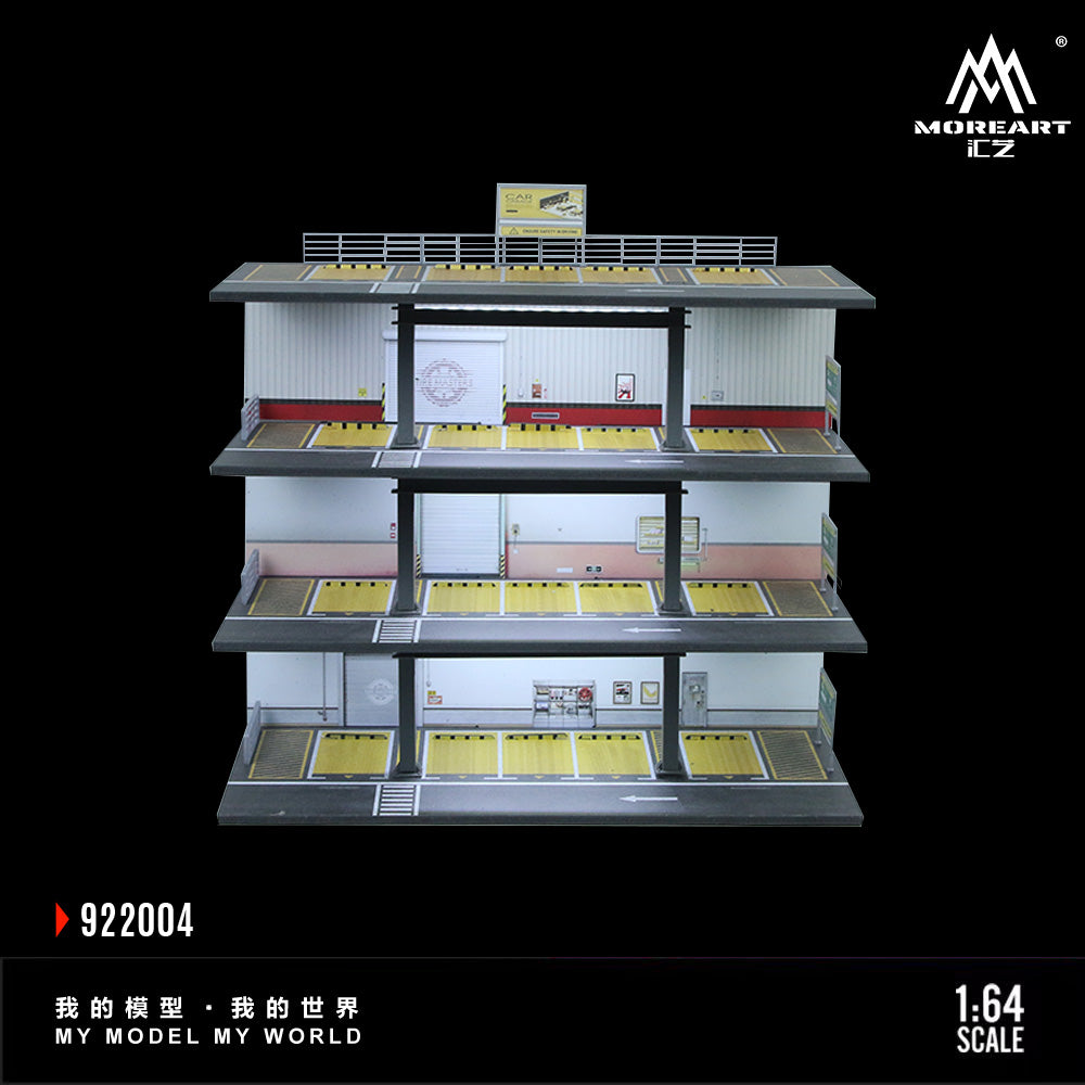 ☆ 1/64 Garage 1/64 scale BOXED XCARTOYS Two layers of the parking lot (no