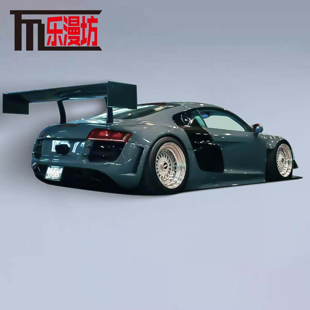 [Preorder] LMF Model 1:64 Audi R8 LMS ULTRA - Gray Blue