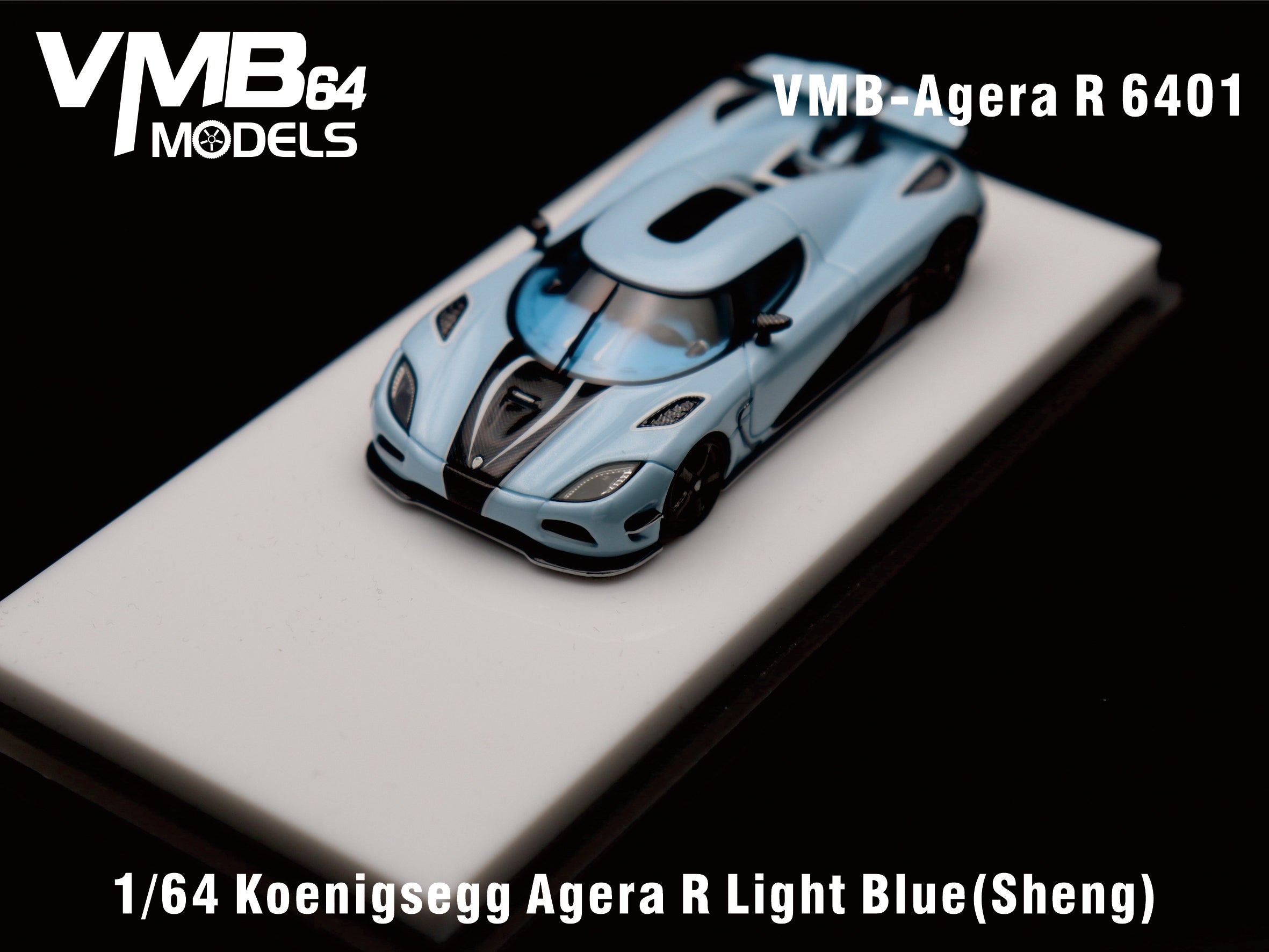 VMB 1:64 Koenigsegg Agera R (2 Colours) – Horizon Diecast