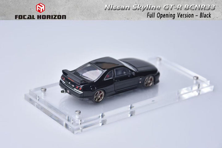 Focal Horizon 1:64 Skyline R33 GT-R 4th Generation BCNR33 Black